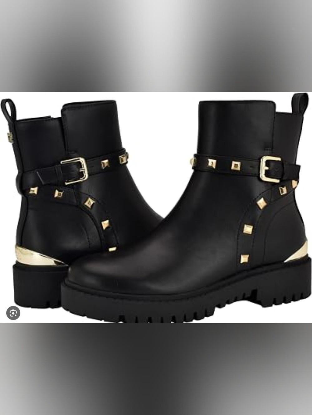 GUESS Women's Oliy Studded Chelsea Ankle Boots